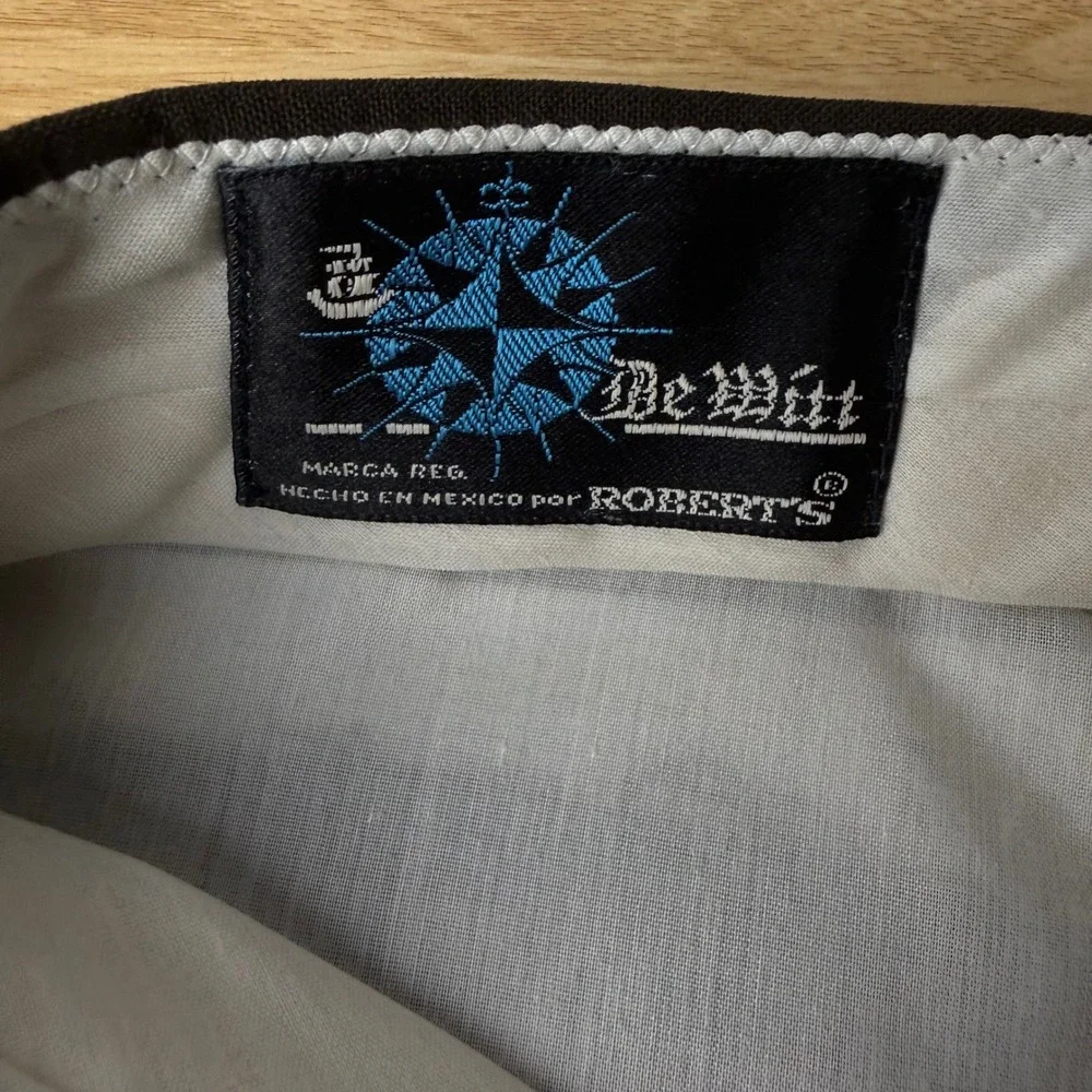 De Witt Robert's VTG Wool Suit Mens 39 Brown Classic Heritage Old Money Academia